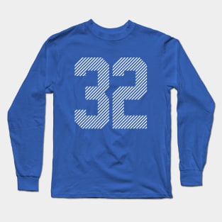 Iconic Number 32 Long Sleeve T-Shirt